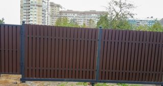 Купить распашные ворота из штакетника Кондопога, цена от 2766 руб.