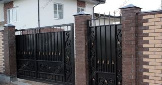 Купить распашные ворота кованные Кондопога, цена от 4853 руб.